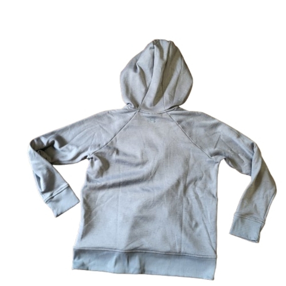 Under Armour ColdGear Hoodie Sweatshirt Big Logo Loose Grey‎ Women's Size Large - Picture 2 of 10